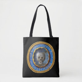 Late mittelalterlicher Manuskript-Skull Tasche