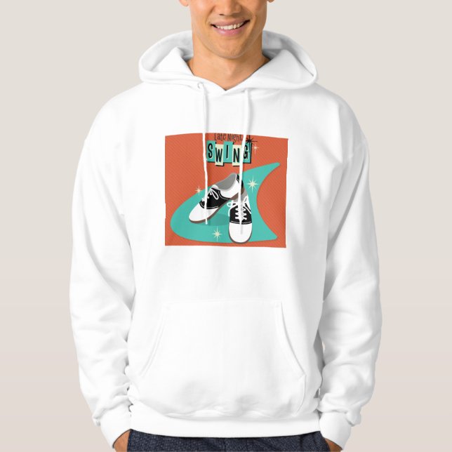 Late Night Swing Kapuzenpullover Hoodie (Vorderseite)