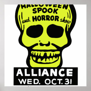 Late Spook und Horror Show Poster