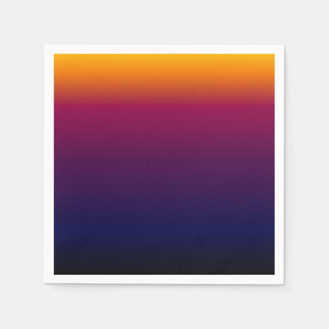 Late Sunset Serviette (Vorderseite)