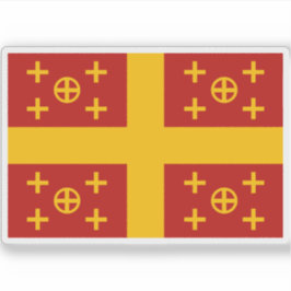 lateinische Flagge Aufkleber