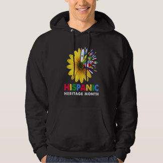 Lateinische Flagge Monat Monat Lateinamerika 1 Hoodie