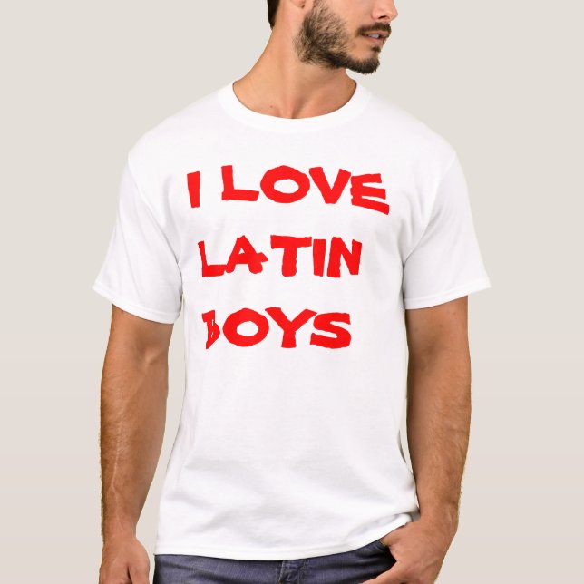 LATEINISCHE MÄNNER T-Shirt (Vorderseite)