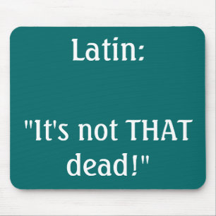 Lateinisches mousemat mousepad