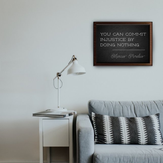 lateinisches Zitat: Motivationsposter Poster (Von Creator hochgeladen)