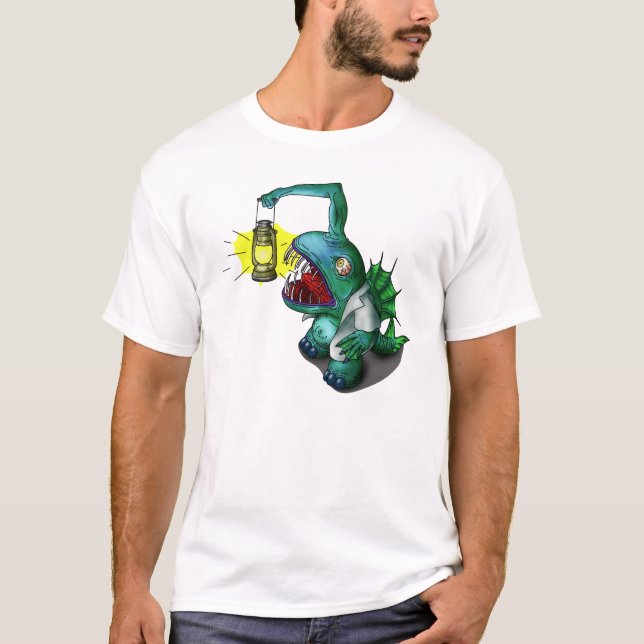 Laternen-Halter T-Shirt (Vorderseite)
