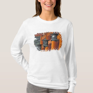 Laternen hängen am Heian-jingu-Schrein, T-Shirt