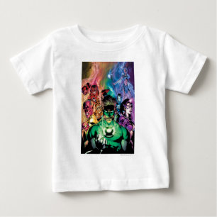 Laternen-Korps-Gruppe mit Farben Baby T-shirt