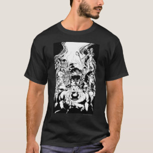 Laternen-Korps-Gruppen-Schuss T-Shirt