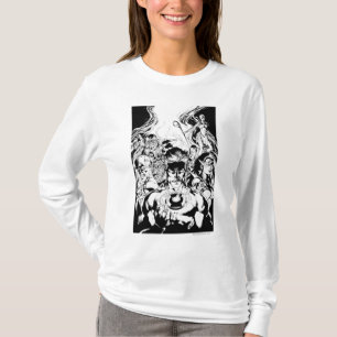 Laternen-Korps-Gruppen-Schuss T-Shirt