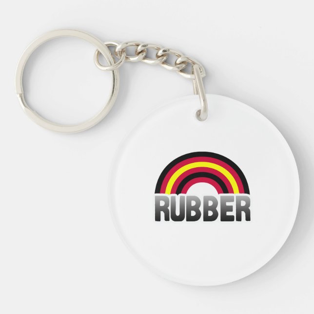 Latex Pride Schlüsselanhänger (Vorderseite)