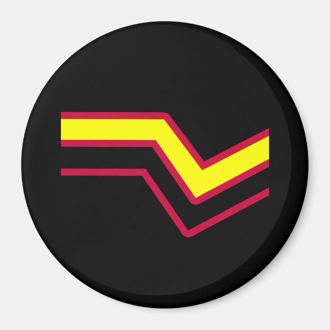 Latex-Stolz Magnet (Vorne)