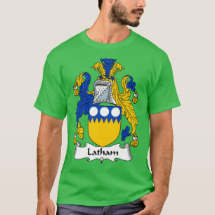 Latham Coat of Arms Familienwappen T-Shirt