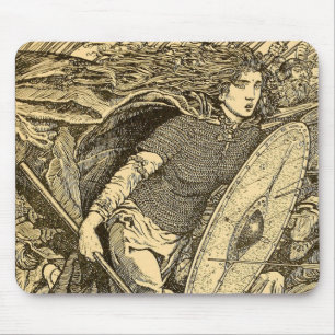 "Lathgertha" von Morris Meredith Williams Mousepad