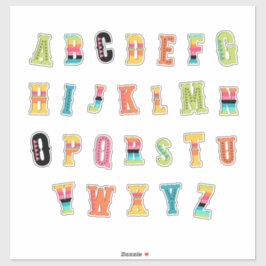 LATIN VIBES - A-Z 2- AUFKLEBER