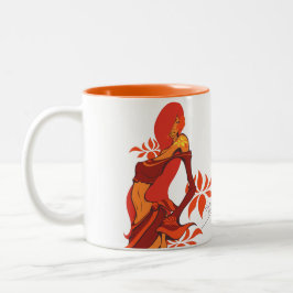 LATIN ZWEIFARBIGE TASSE