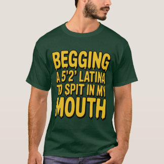LATINA IN MEINEM MUND SPITZEN T-Shirt