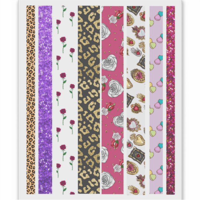 Latina Liebe Planner Stickkit Aufkleber (Vorderseite)