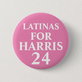 Latinas für Harris Button