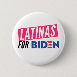Latinas für Joe Biden Round Button