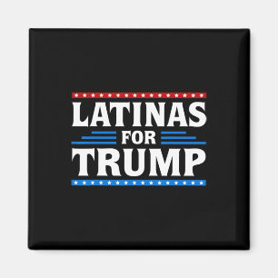 Latinas für Trump im Jahr 2024 Wahl Stimme Latina  Magnet