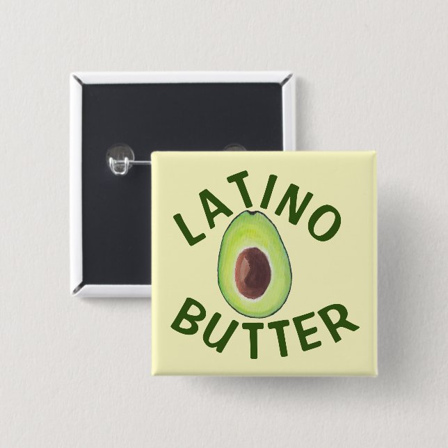 Latino Butter Button (Vorne & Hinten)
