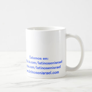 Latinos-en Israel Kaffeetasse