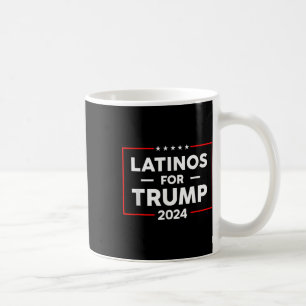 Latinos für Trump 2024 Kaffeetasse
