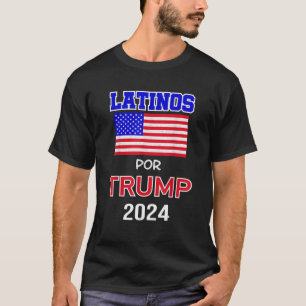 Latinos für Trump 2024 T-Shirt