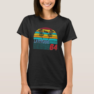 Latitude 64 Disc Golf Retro Vintag Männer Frauen T-Shirt