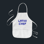 Latke Koch Schürze<br><div class="desc">Ist nicht jeder Liebe auf Chanukah dran! Das ist ein großartiges Geschenk für den Latke Koch,  die Person,  die Lieben,  Chanukah Latkes zu machen,  diese kalorienbeladenen Kartoffelpfannkuchen,  die jeder Lieben mit Apfelmus oder saure Sahne zu essen. Happy Chanukah!</div>