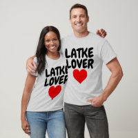 LATKE LOVER T-shirts juifs amusants