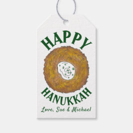 Latkes Happy Hanukkah Chanukah Juwish Holidays Geschenkanhänger