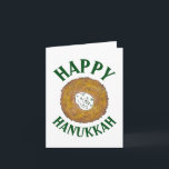 Latkes Happy Hanukkah Chanukah Juwish Holidays Karte<br><div class="desc">Das Design zeigt eine originelle Marker-Illustration eines leckeren Latke Potato Pancakes mit sauer Creme, ein Grundnahrungsmittel der jüdischen Urlaubsküche. Ideal für Hanukkah Feiern! Dieses Chanukah Latkes Design ist auch auf anderen Produkten erhältlich. Viele weitere Feinschmecker-Designs sind auch in diesem Shop erhältlich! Sehen Sie nicht, wonach Sie suchen? Brauchen Sie Hilfe...</div>