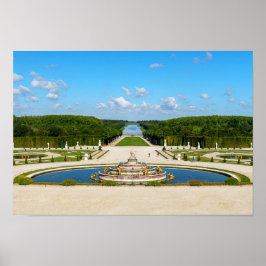 Latona Fountain and Grande Perspective, Versailles Poster