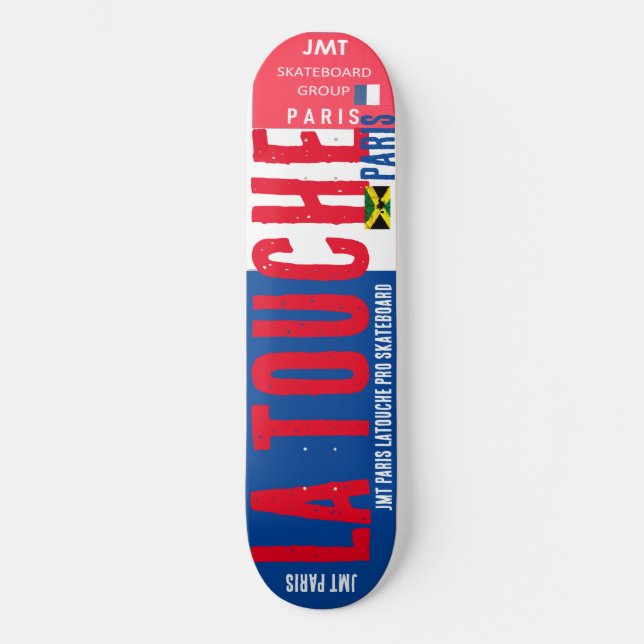 LATOUCHE JMT PARIS 8 1/4" Skateboarddecke Skateboard (Vorderseite)