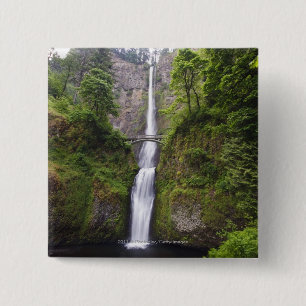 Latourell Fälle u. Brücken-Columbia River Schluc Button