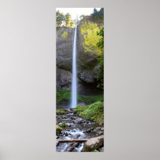 Latourell Falls in der Columbia-Schlucht Poster
