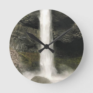 Latourell Falls Runde Wanduhr