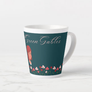 Latte Anne Girl - Anne avec une tasse "E"