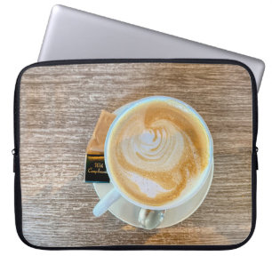 Latte Art Laptopschutzhülle