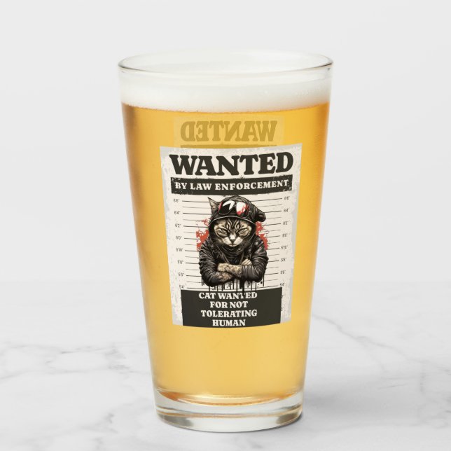 Latte-Becher Glas (Vorne (Gefüllt))