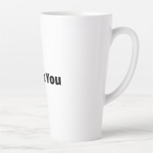 Latte-Becher Milchtasse