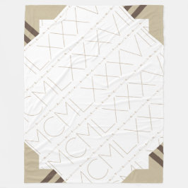 Latte Blanket Fleecedecke