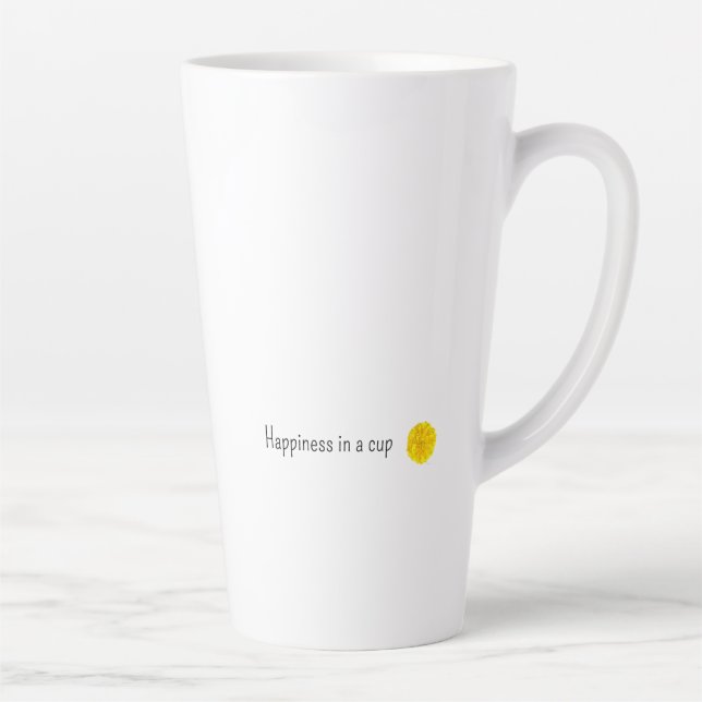 Latte Bonheur dans la tasse (Droite)