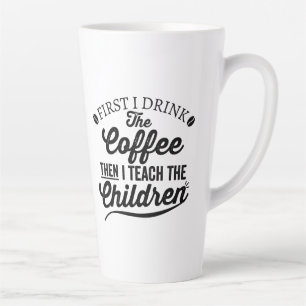 Latte café, j'aime café, boissons café, caféine, tasse d