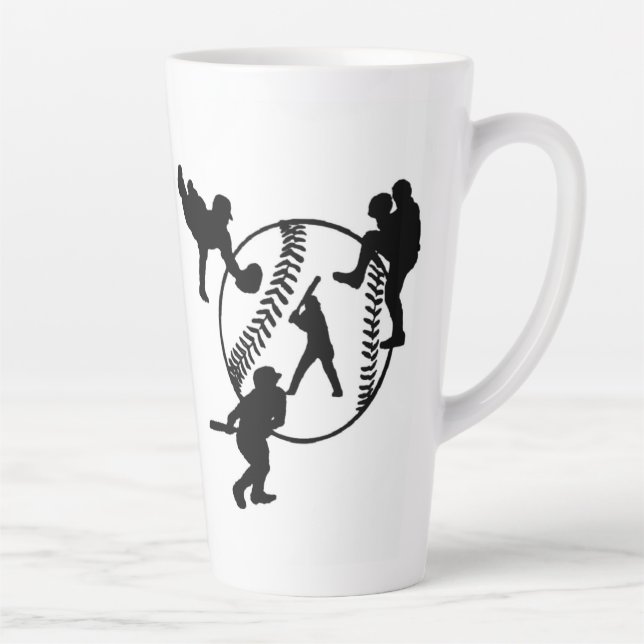 Latte de baseball Mug (Droite)