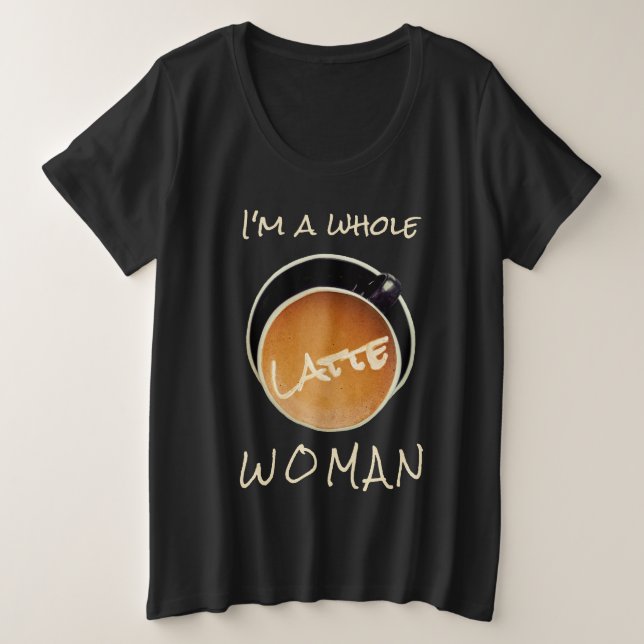 Latte de café amusante pour grand-mère ou amoureux (Design devant)
