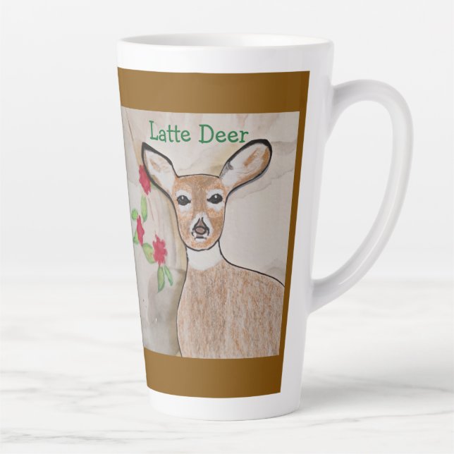 Latte Deer Brown Milchtasse (Rechts)