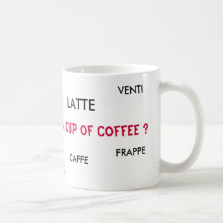 LATTE, FRAPPE, CAPPUCCINO, HOCH, V… - Besonders Kaffeetasse